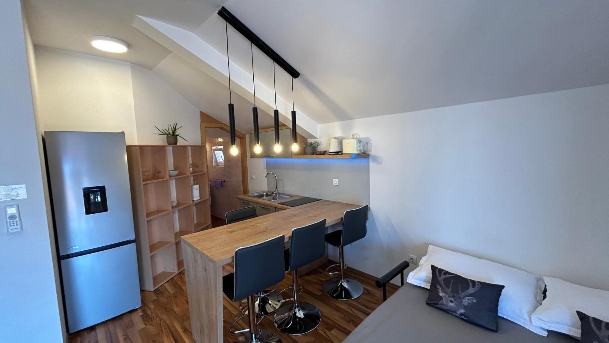 Apartman Senka Подгора Екстериор снимка