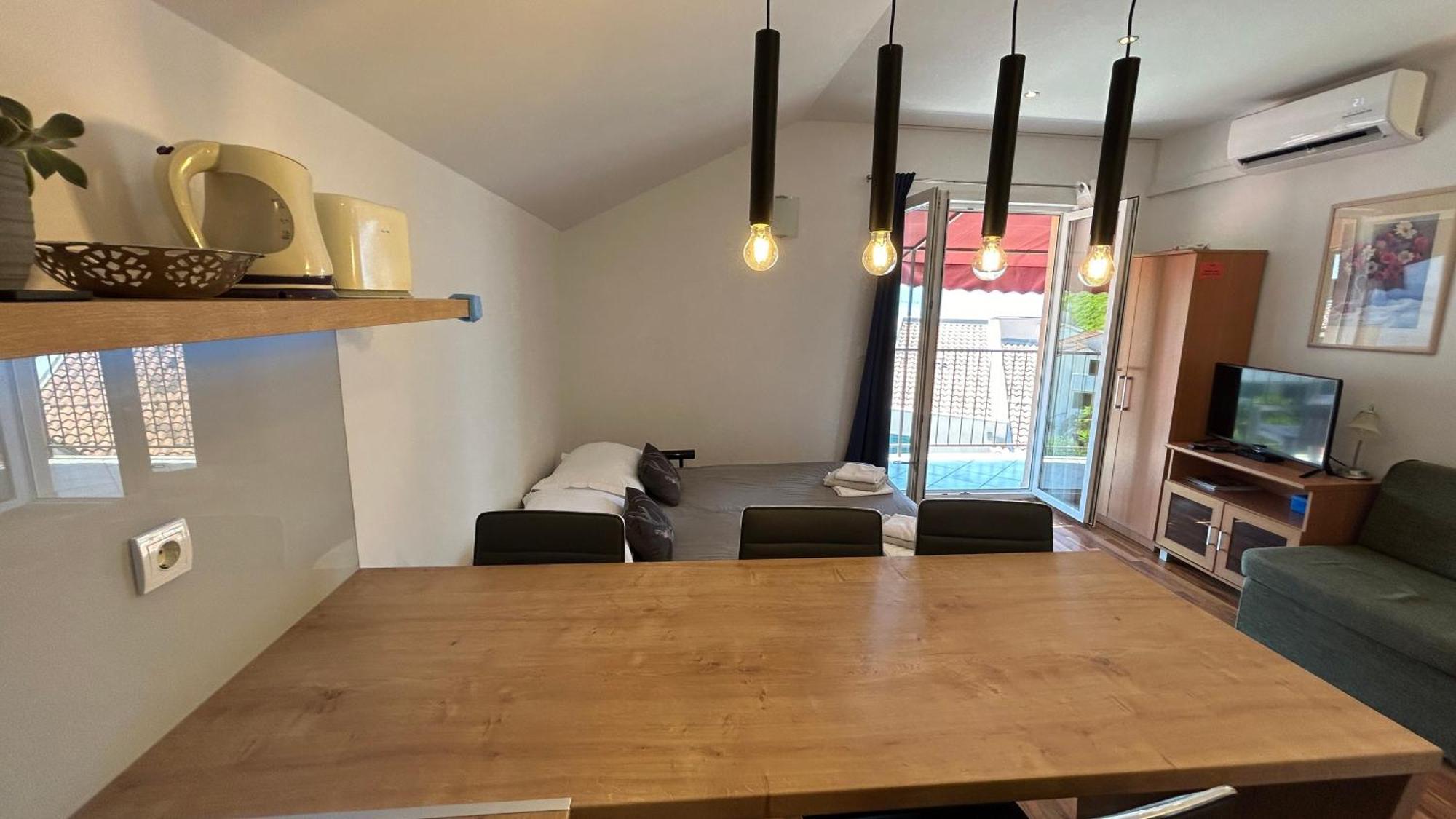 Apartman Senka Подгора Екстериор снимка